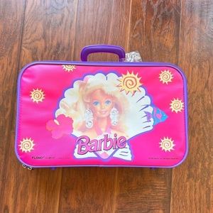 Vintage 90s barbie suitcase